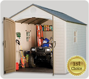 Lifetime 8 ft x 10 ft Storage Shed Reviews - 1st Choice